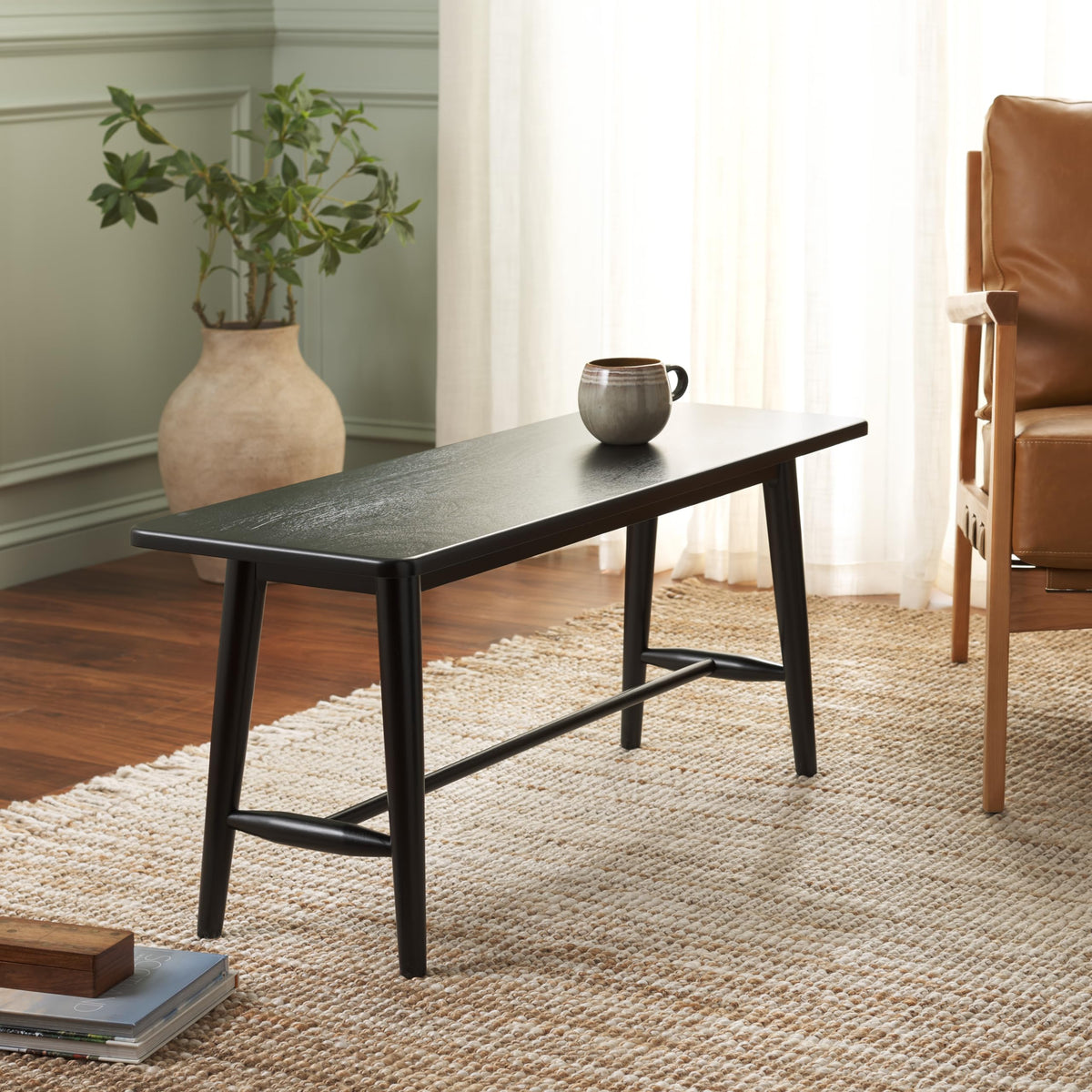 Modern Wooden Bench