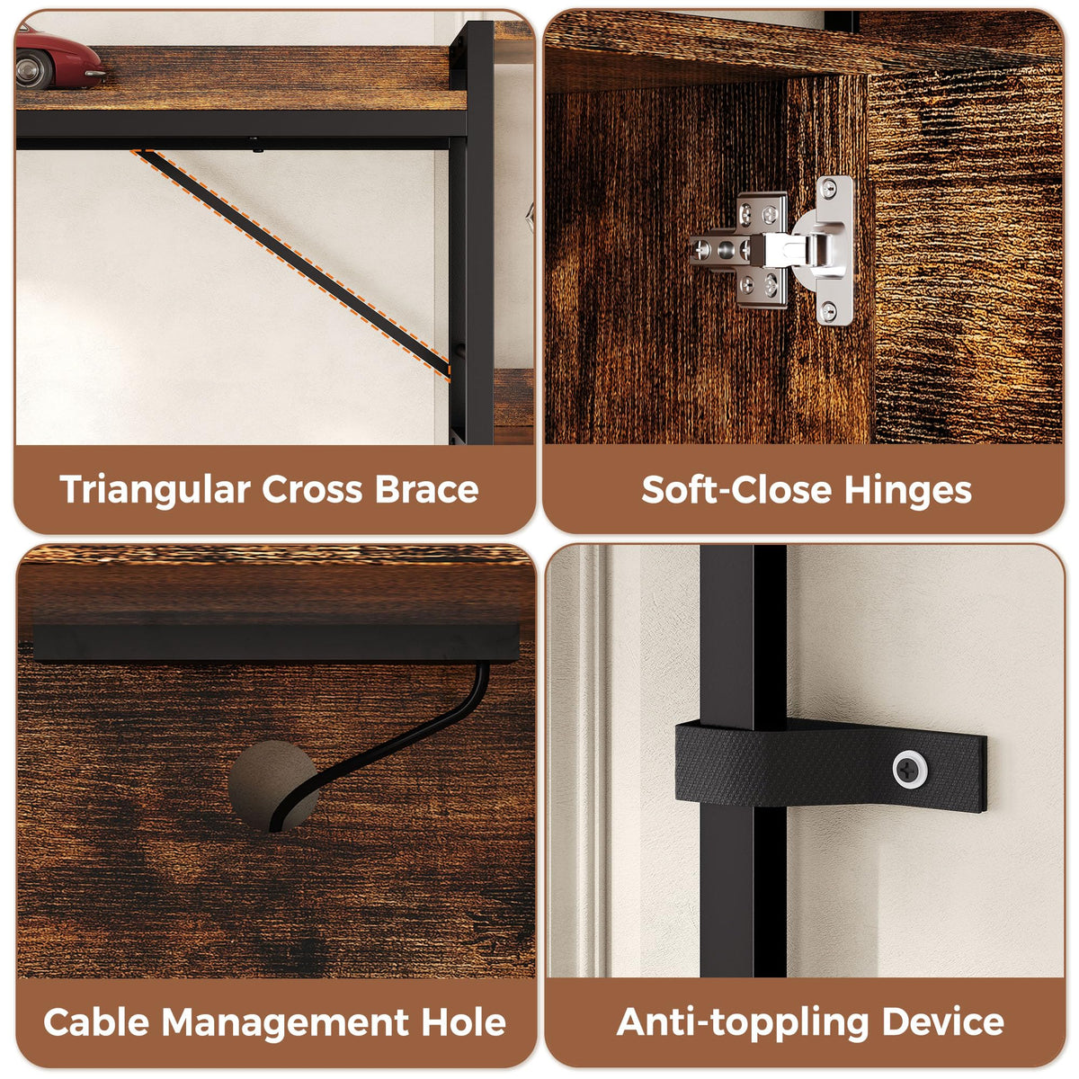 TV Entertainment Center with Storage