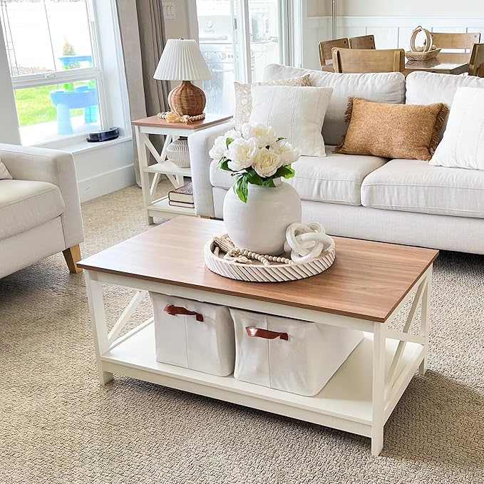 3-Tier End Table Set of 2