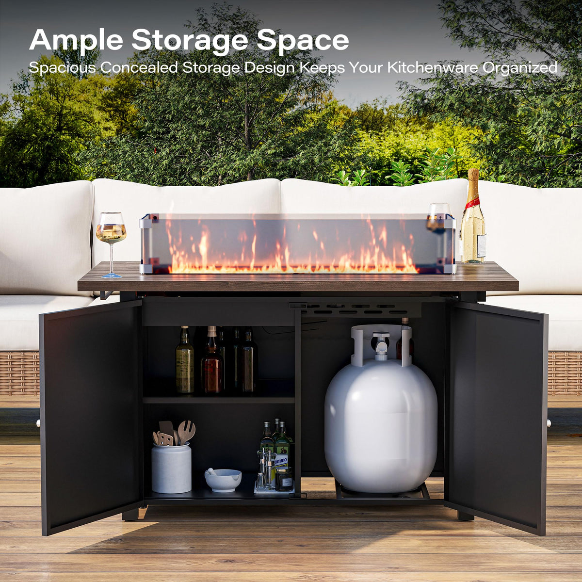 Propane Fire Pit Table