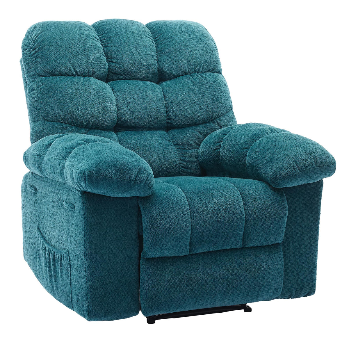 Manual Recliner Chair, Fabric Lounge Chair for Living Room and Bedroom