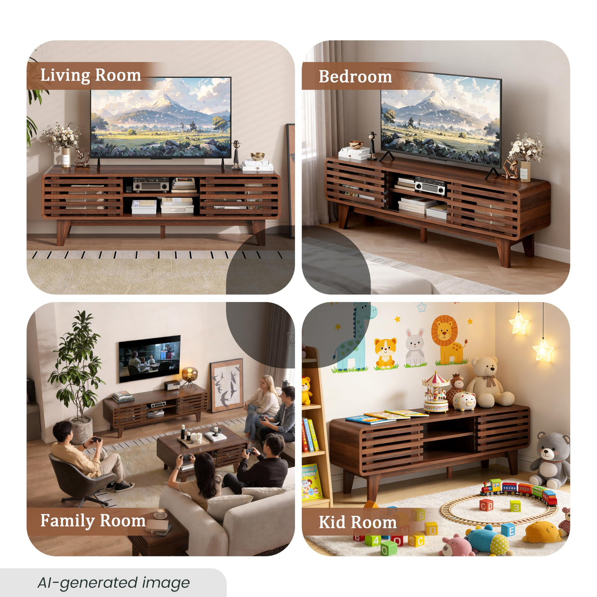 Mid-Century TV Stand