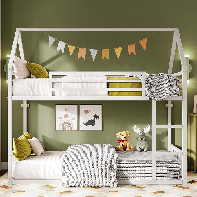 Twin XL House Bunk Bed