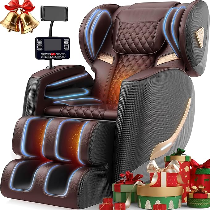 Full Body Zero Gravity Massage Chair with Heat & Airbags