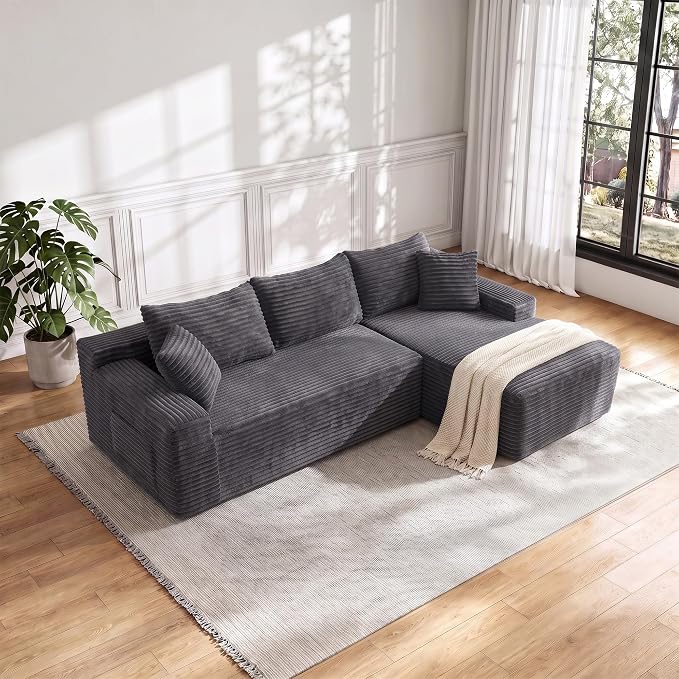 Corduroy Modular Sectional Sofa