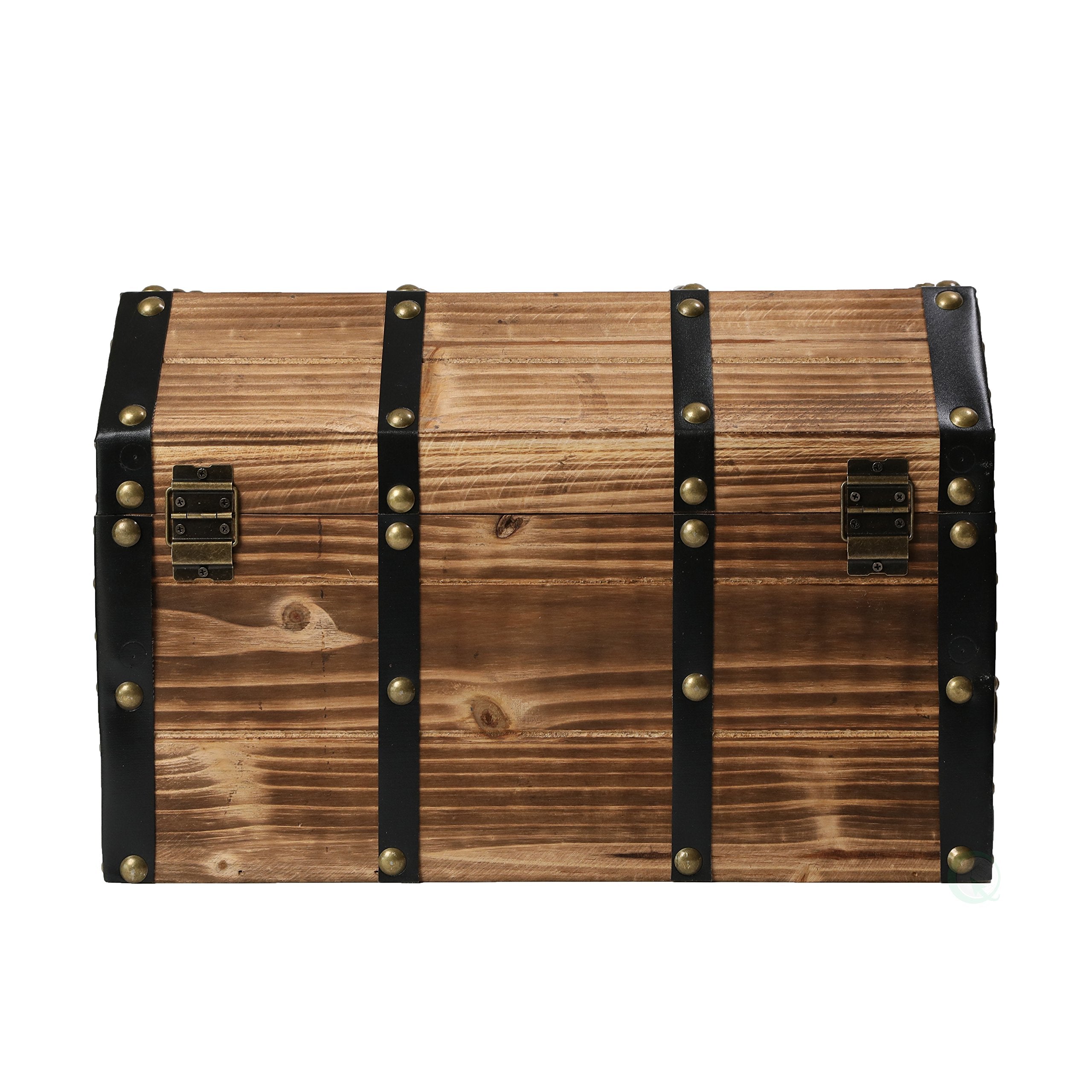 Wooden Pirate Treasure Chest – Lockable Storage Box