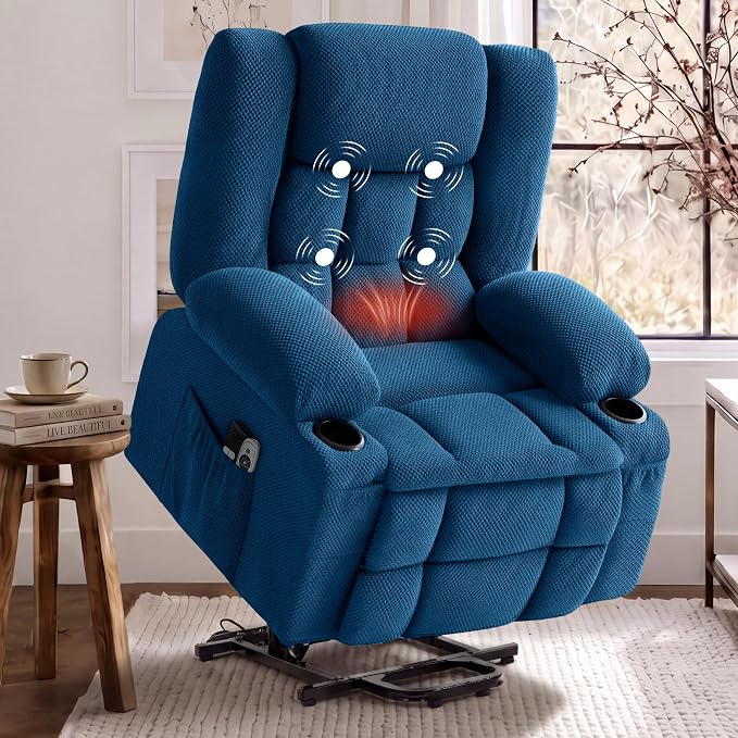 Power Lift Recliner with Heat and Massage
