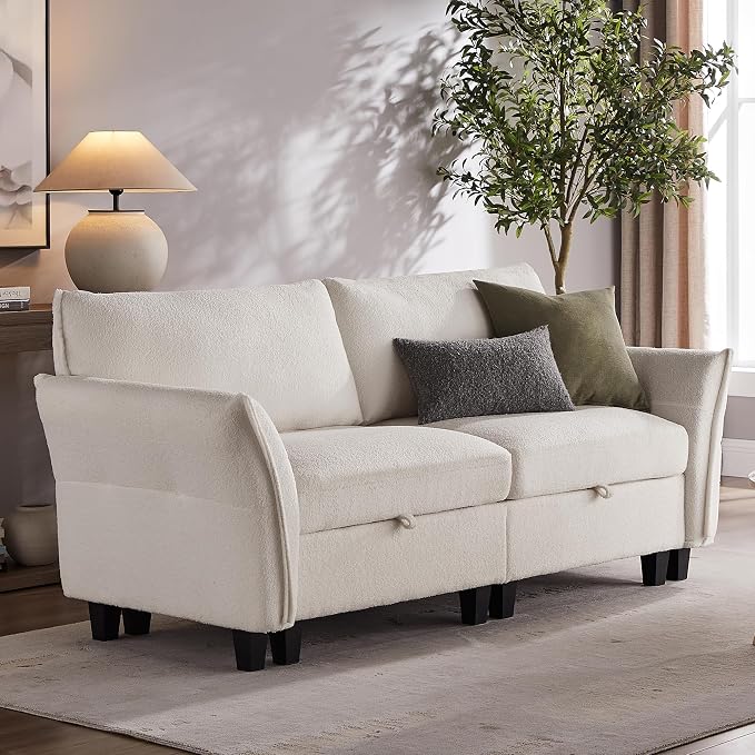 Modern Storage Loveseat