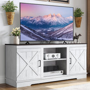 Farmhouse Barn Door TV Stand