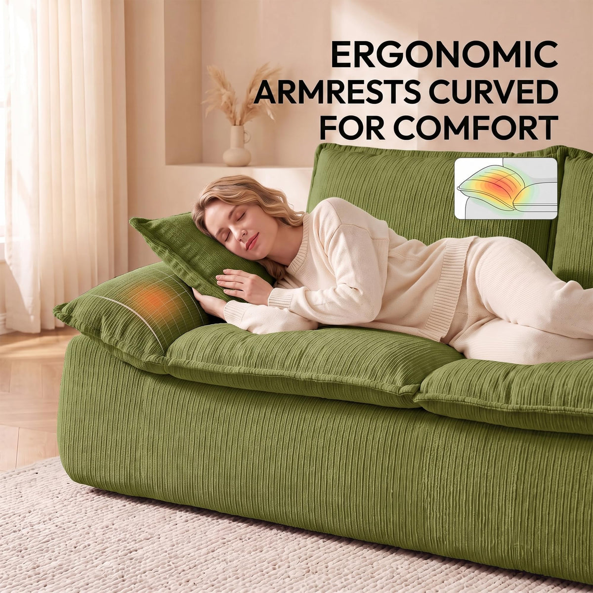 Oversized Loveseat Sofa