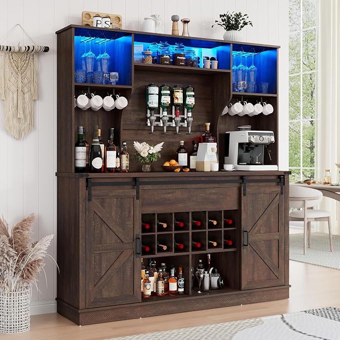 Farmhouse Bar Cabinet