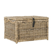 Collapsible Wicker Storage Trunk
