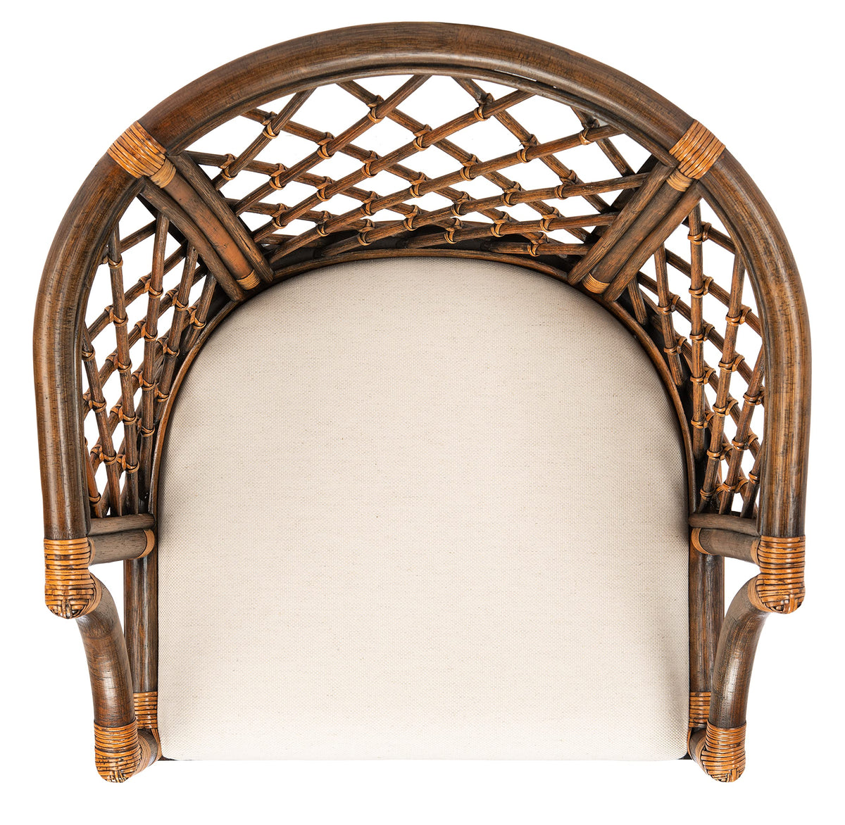 Rattan Accent Armchair