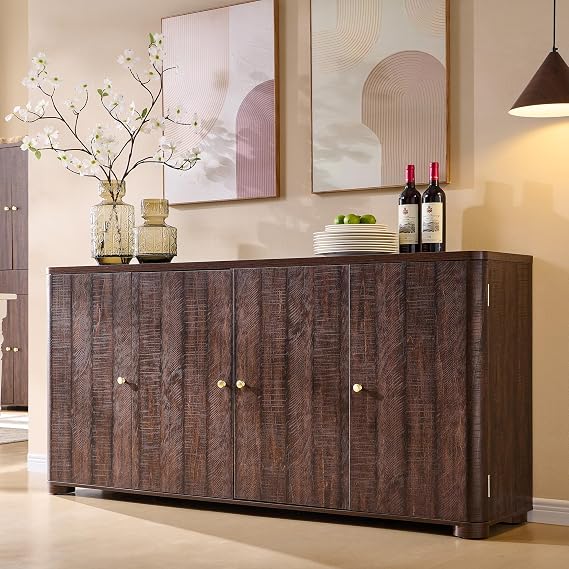 Curved Buffet Sideboard
