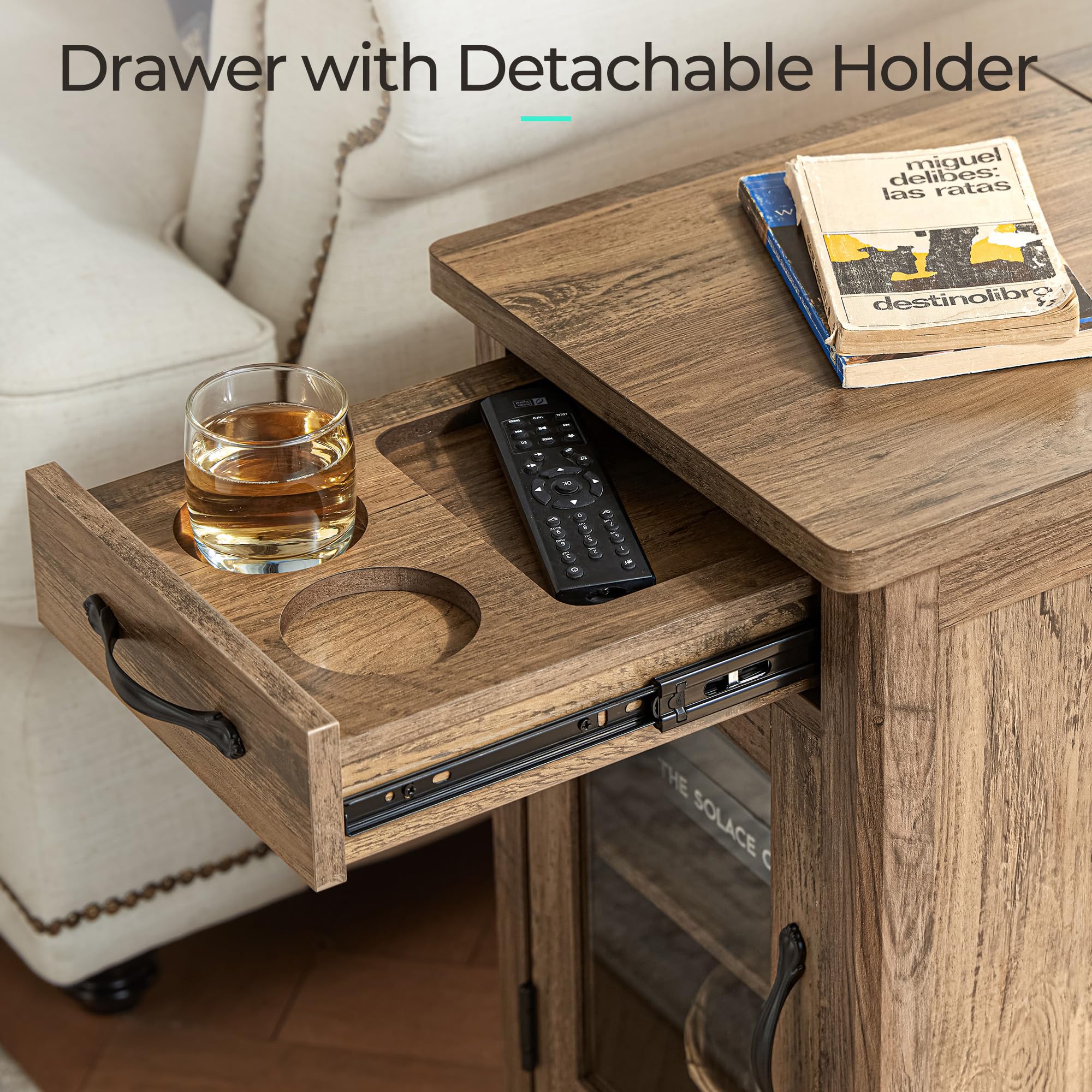 3-Piece Farmhouse Living Room Table Set