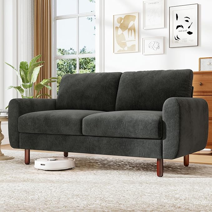 Chenille Loveseat Sofa