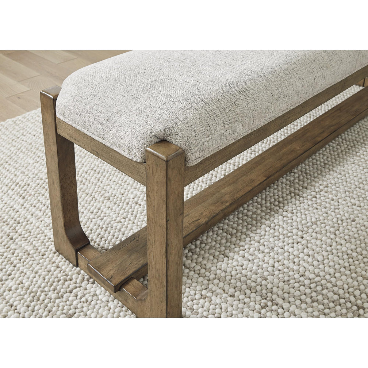 Upholstered Farmhouse Dining Bench