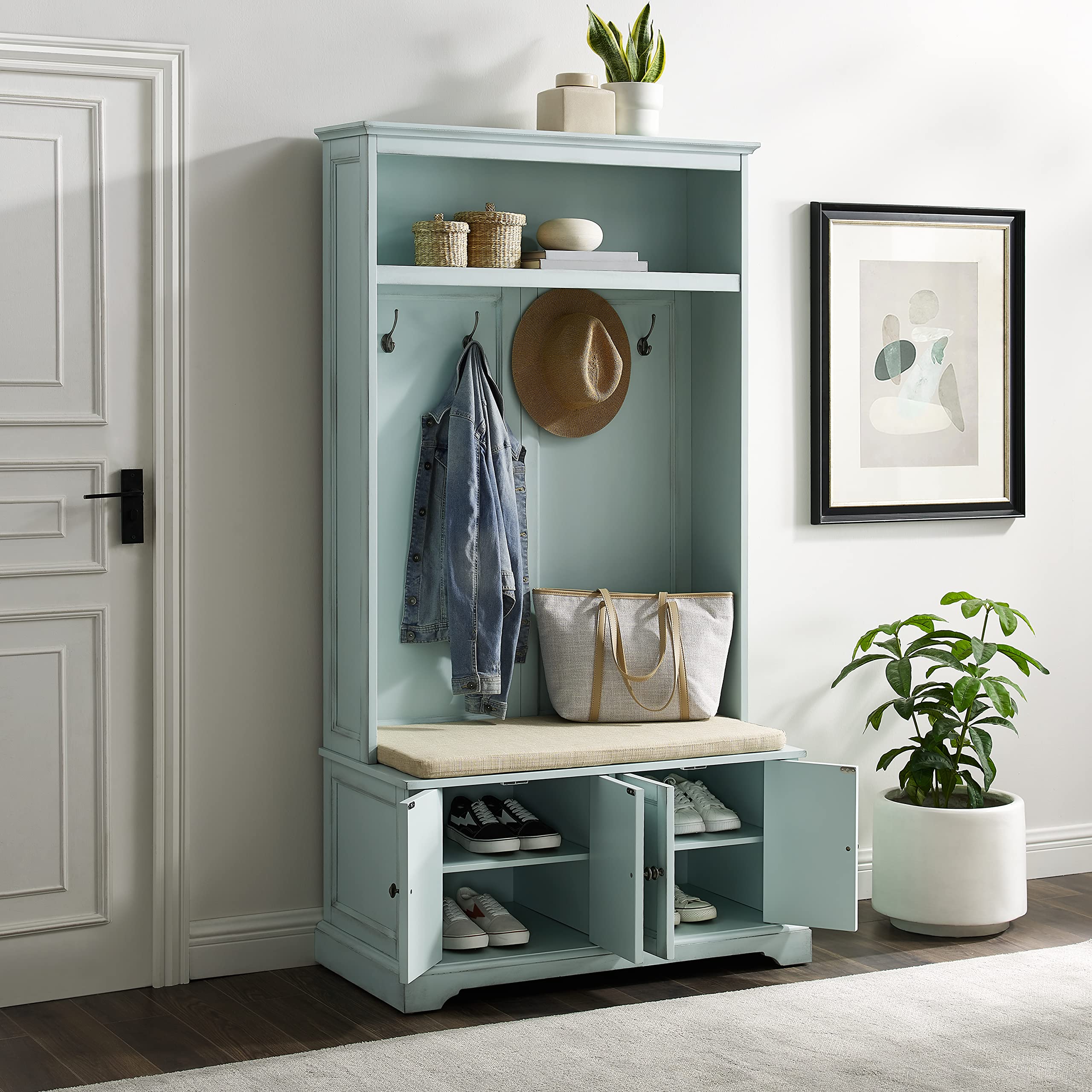 Holbrook Hall Tree with Shoe Storage & Bench