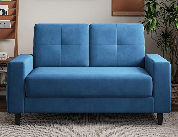 Velvet Loveseat Sofa