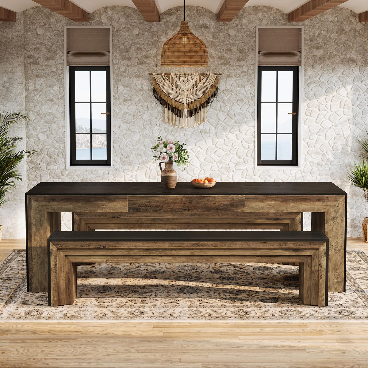 Extra Long Dining Bench