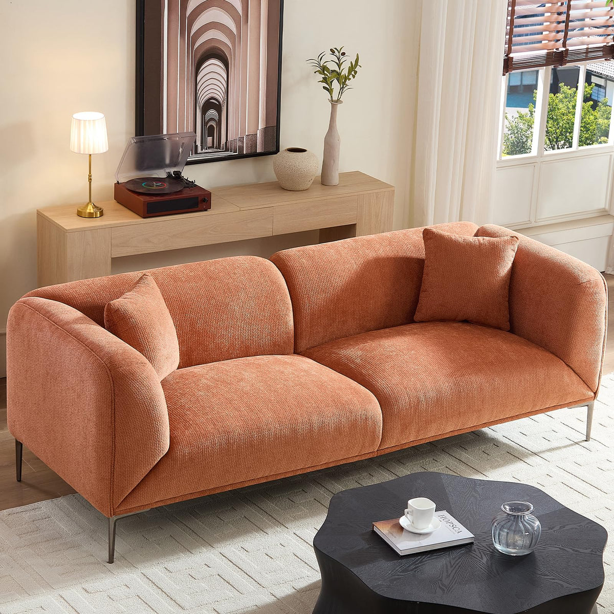 Modern Boucle 3-Seater Sofa