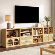 Modular TV Stand & Entertainment Center, 8-Piece Storage Cabinet