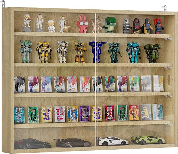 Wall-Mounted Glass Display Cabinet