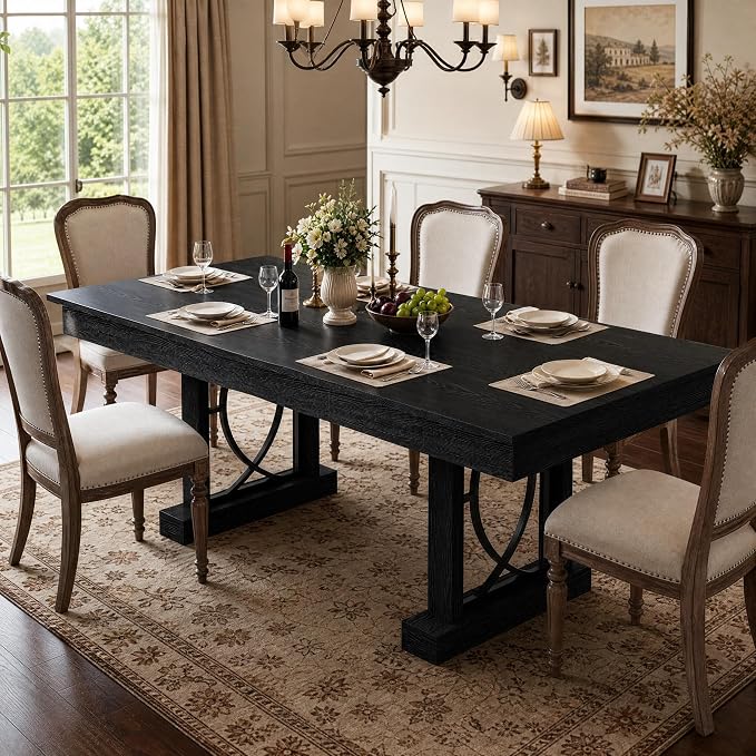 Dining Table with 2 Drawers