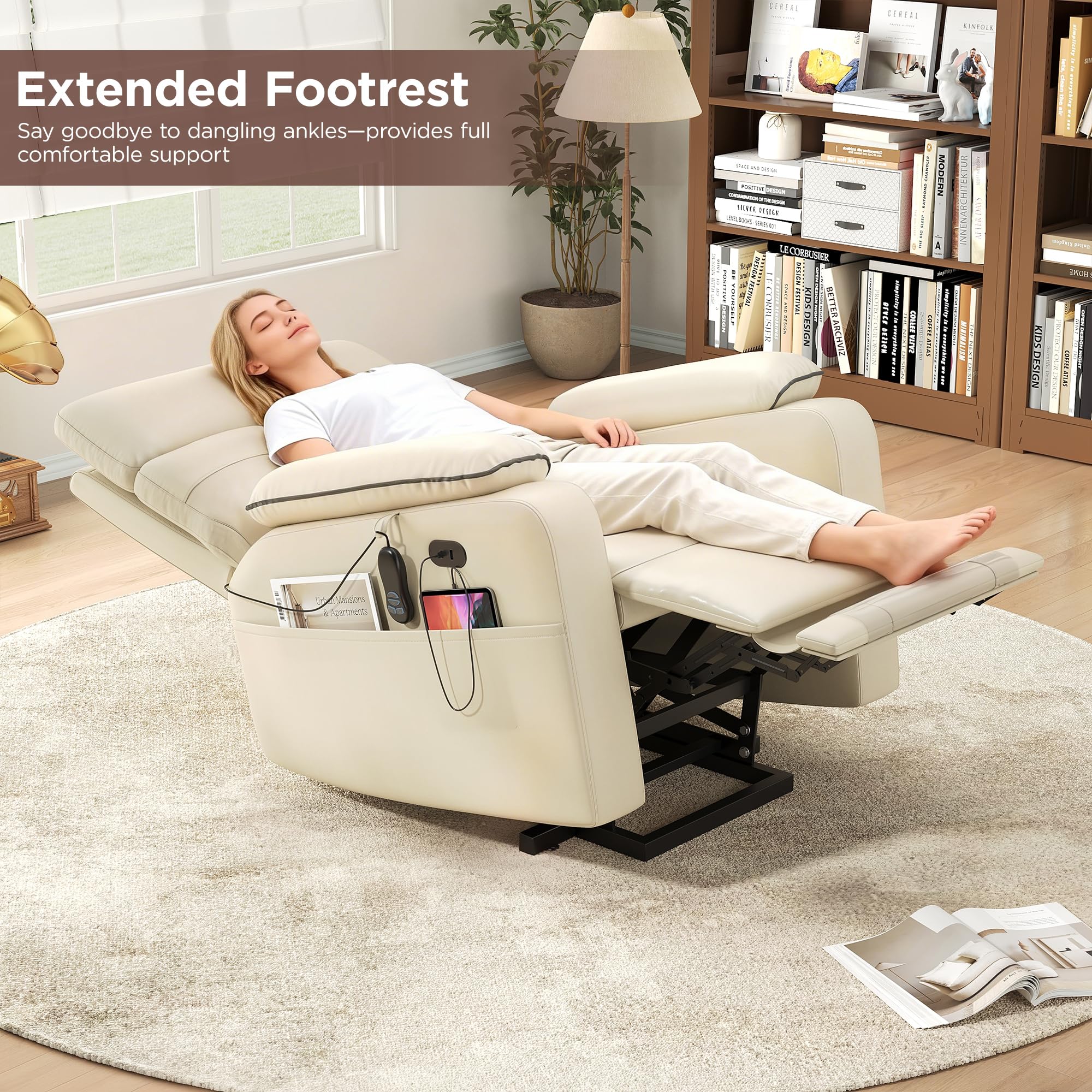 Dual Motor Power Lift Recliner Chair