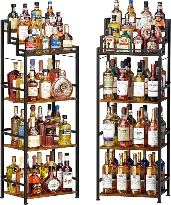 Trapezoidal Wine & Liquor Rack