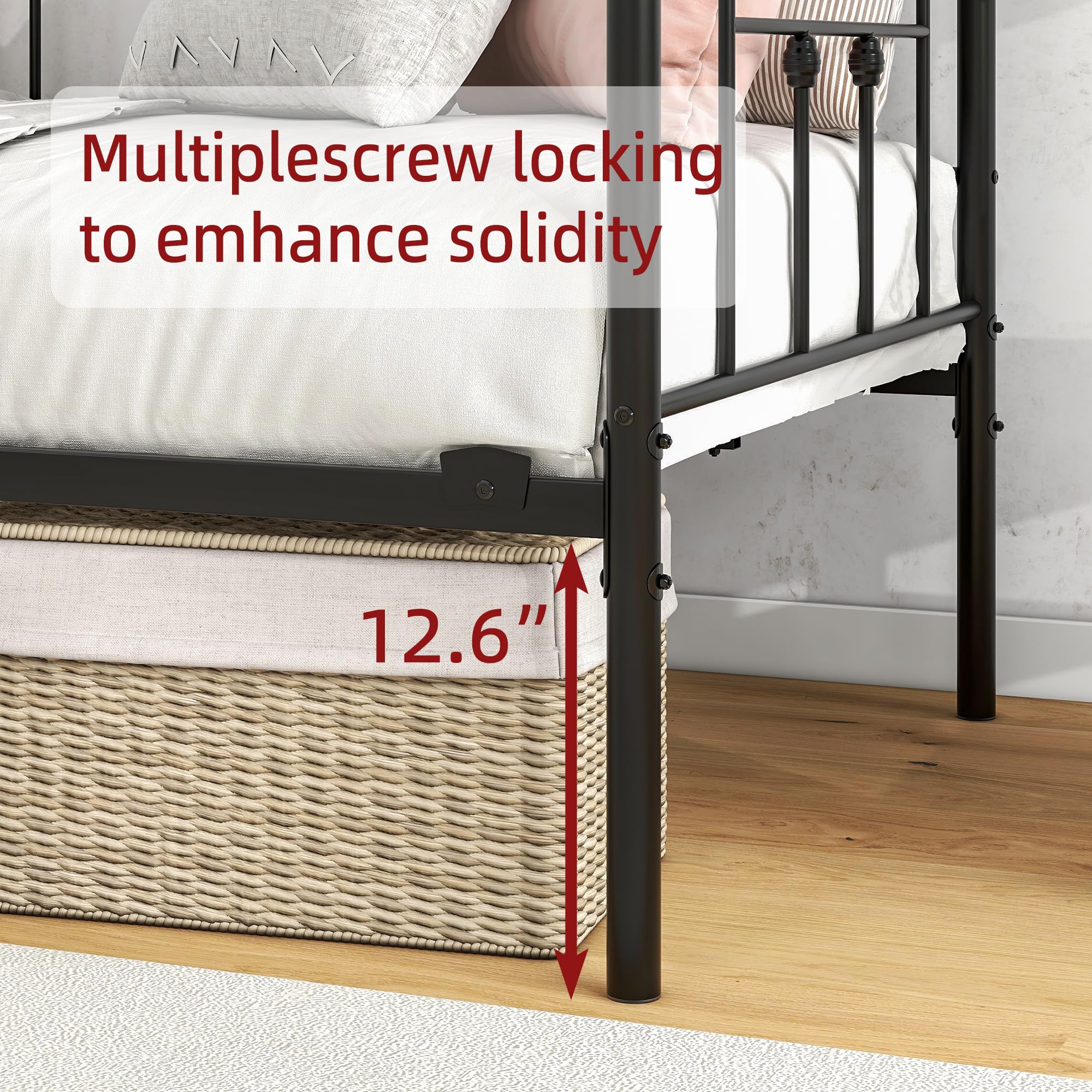Twin Metal Daybed Frame
