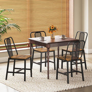 Industrial Dining Chairs Set of 4