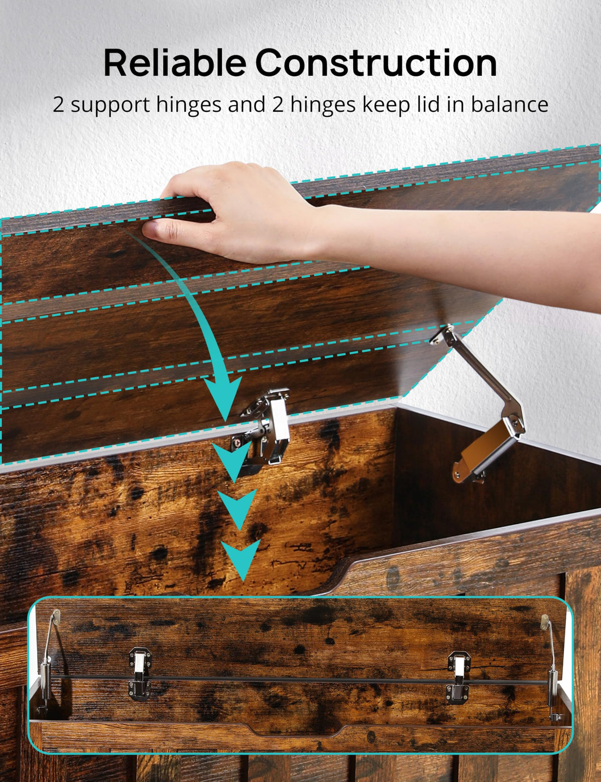 Rolling Storage Bench