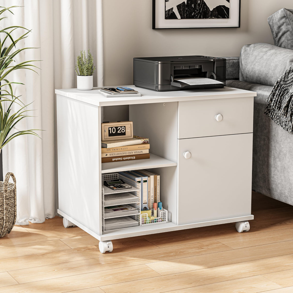 Rolling File Cabinet