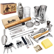 32-Piece Bartender Kit & Cocktail Shaker Set