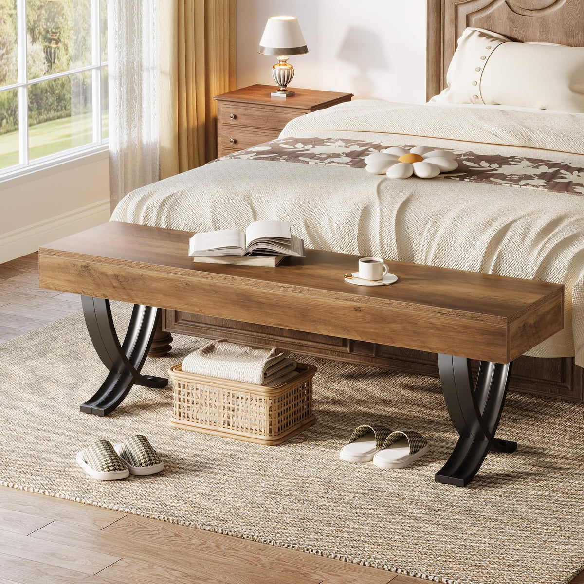 Industrial Entryway Bench