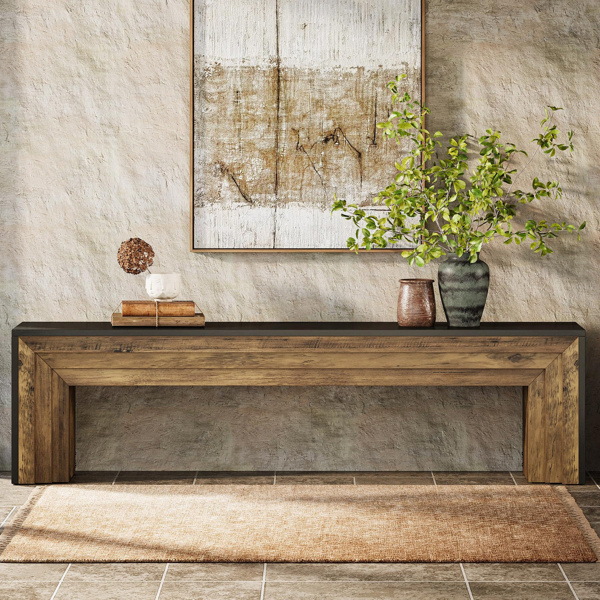 Extra Long Entryway Bench