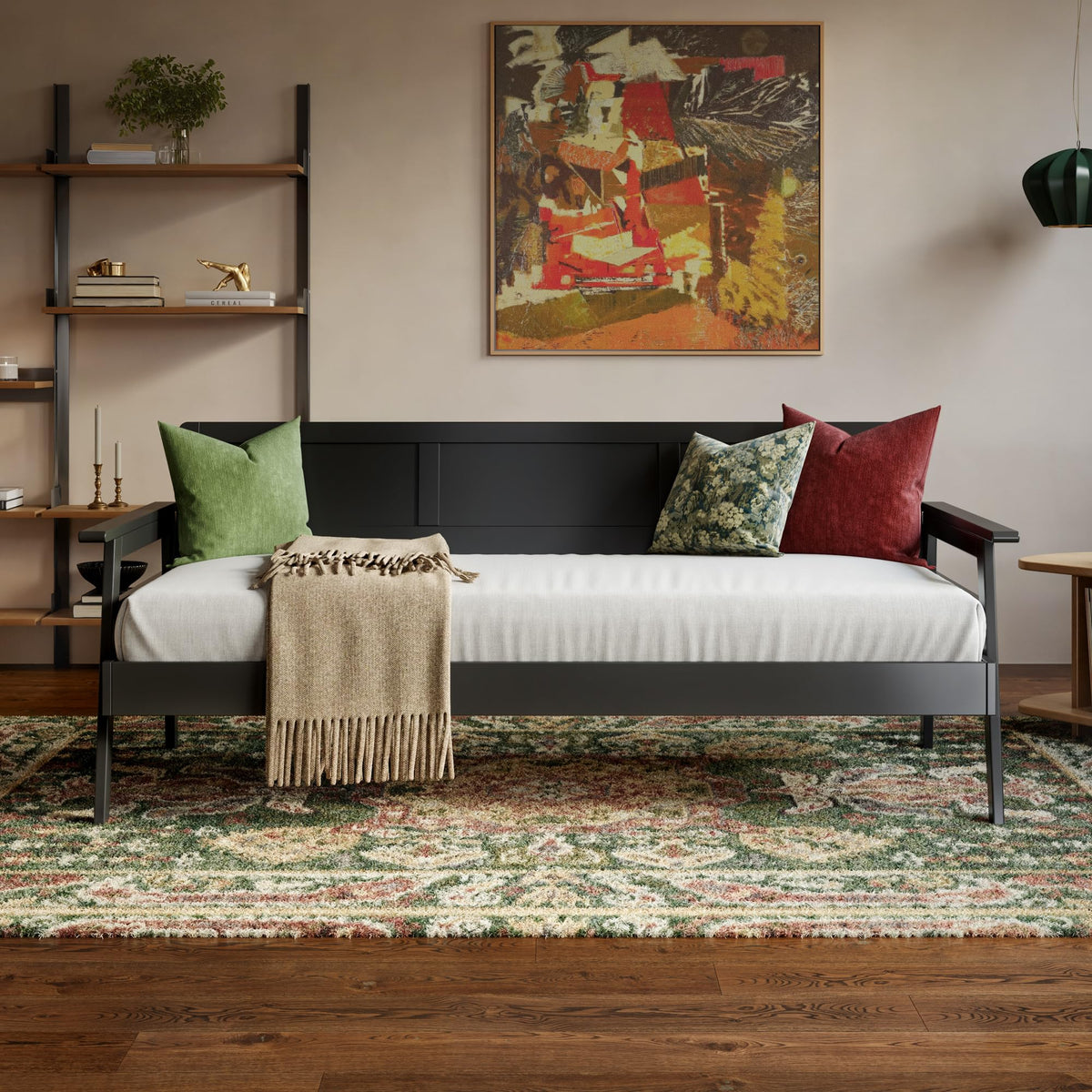 AFI, Mesa Twin Wood Daybed, Black