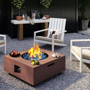 28-Inch Propane Fire Pit Table