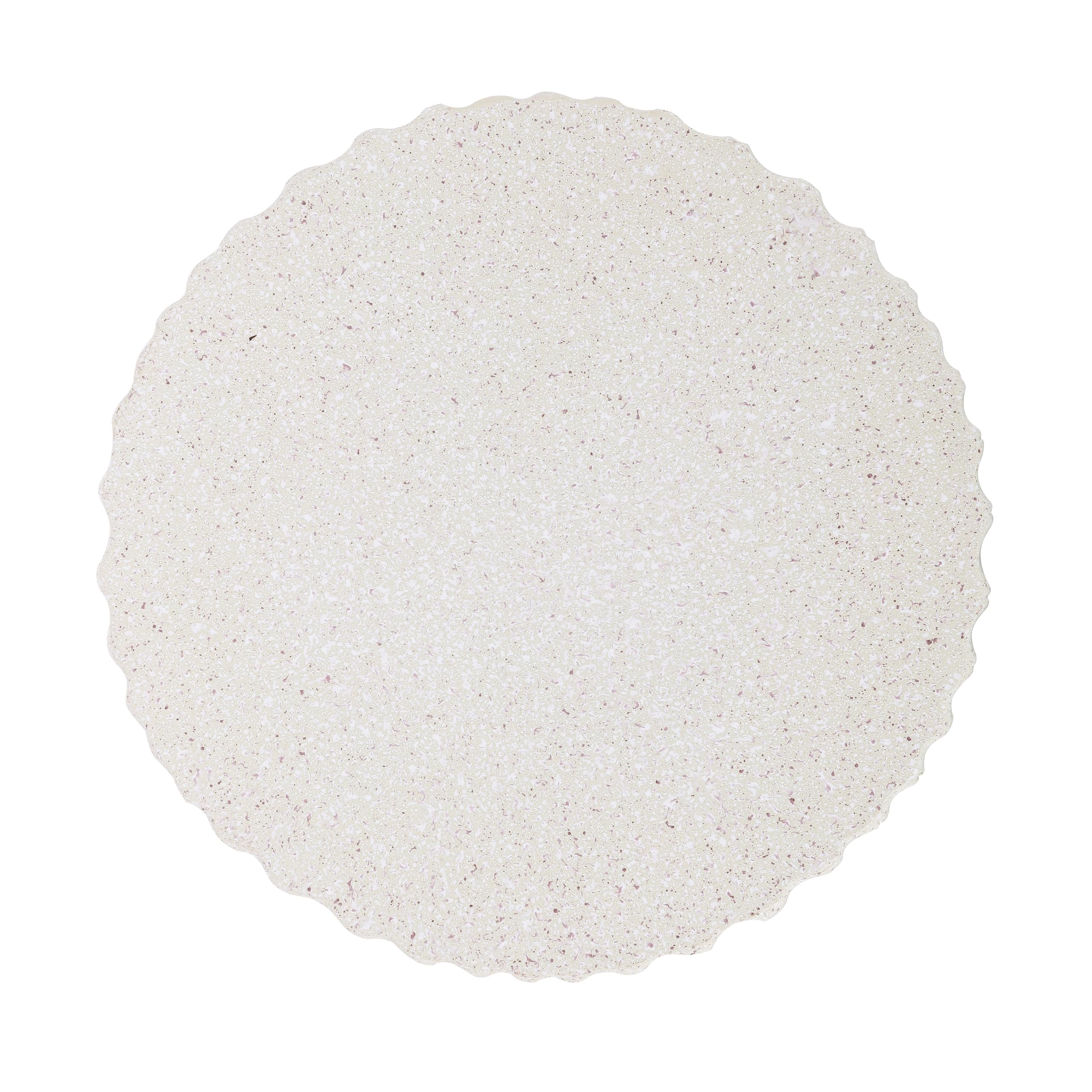 Terrazzo Accent Table | Indoor/Outdoor Side Table, 19"H