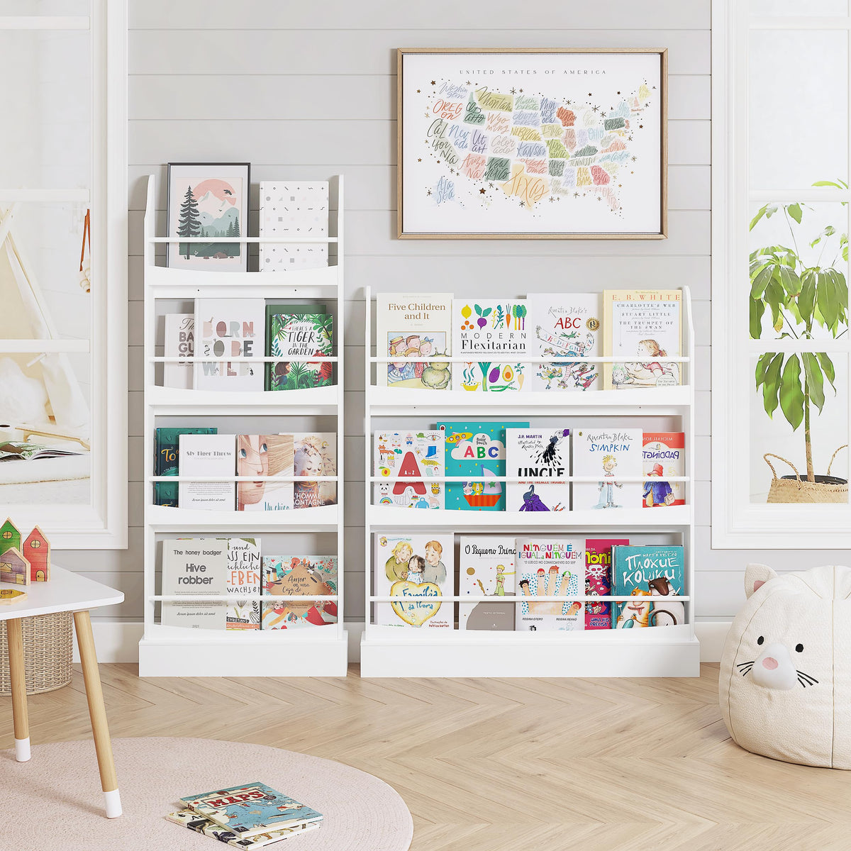 Kids Wall Bookshelf