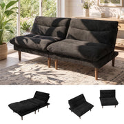 Modular Corduroy Futon Sofa Bed