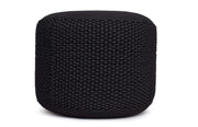 Hand-Knitted Outdoor & Indoor Pouf Ottoman