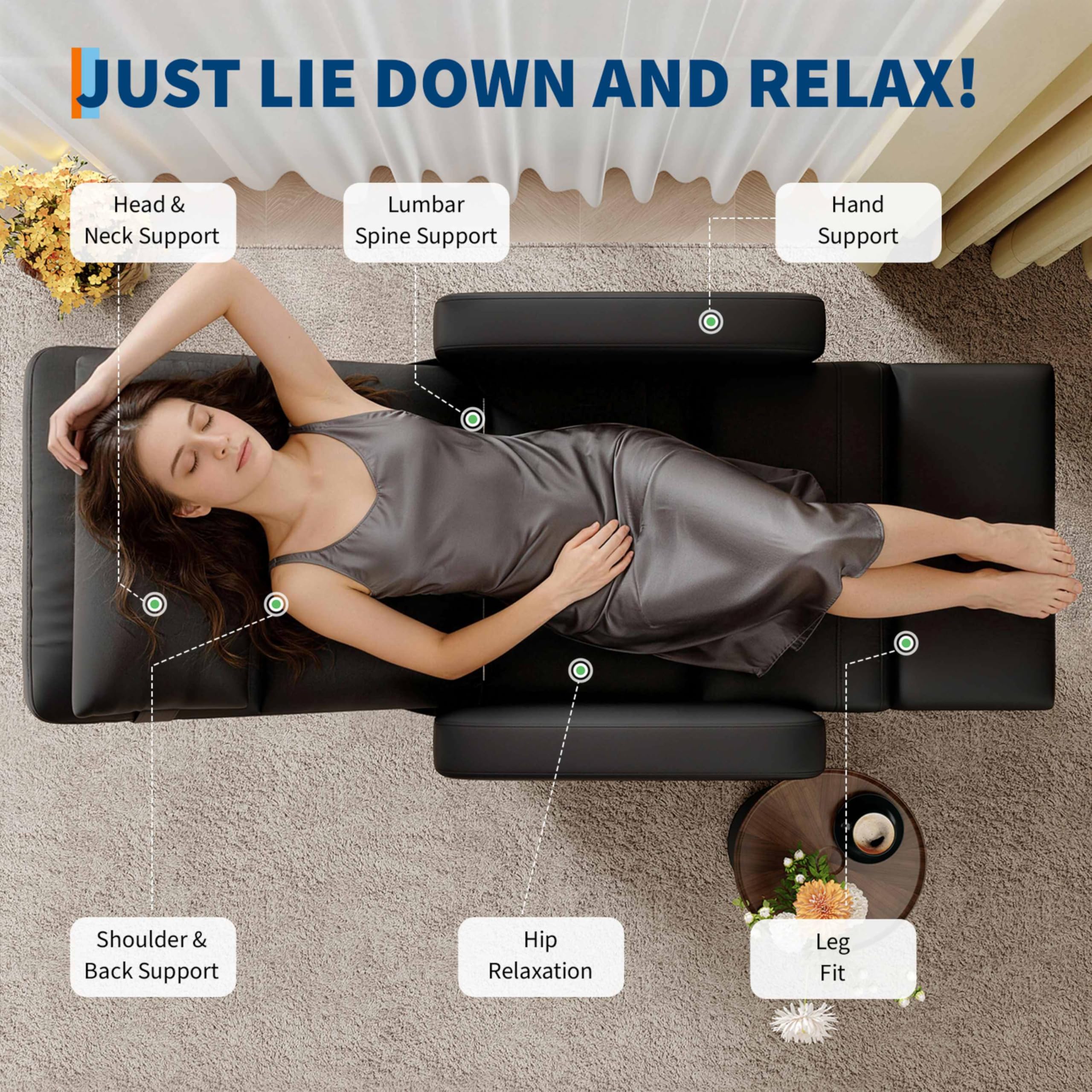 Power Recliner Chair with Massage & Heat