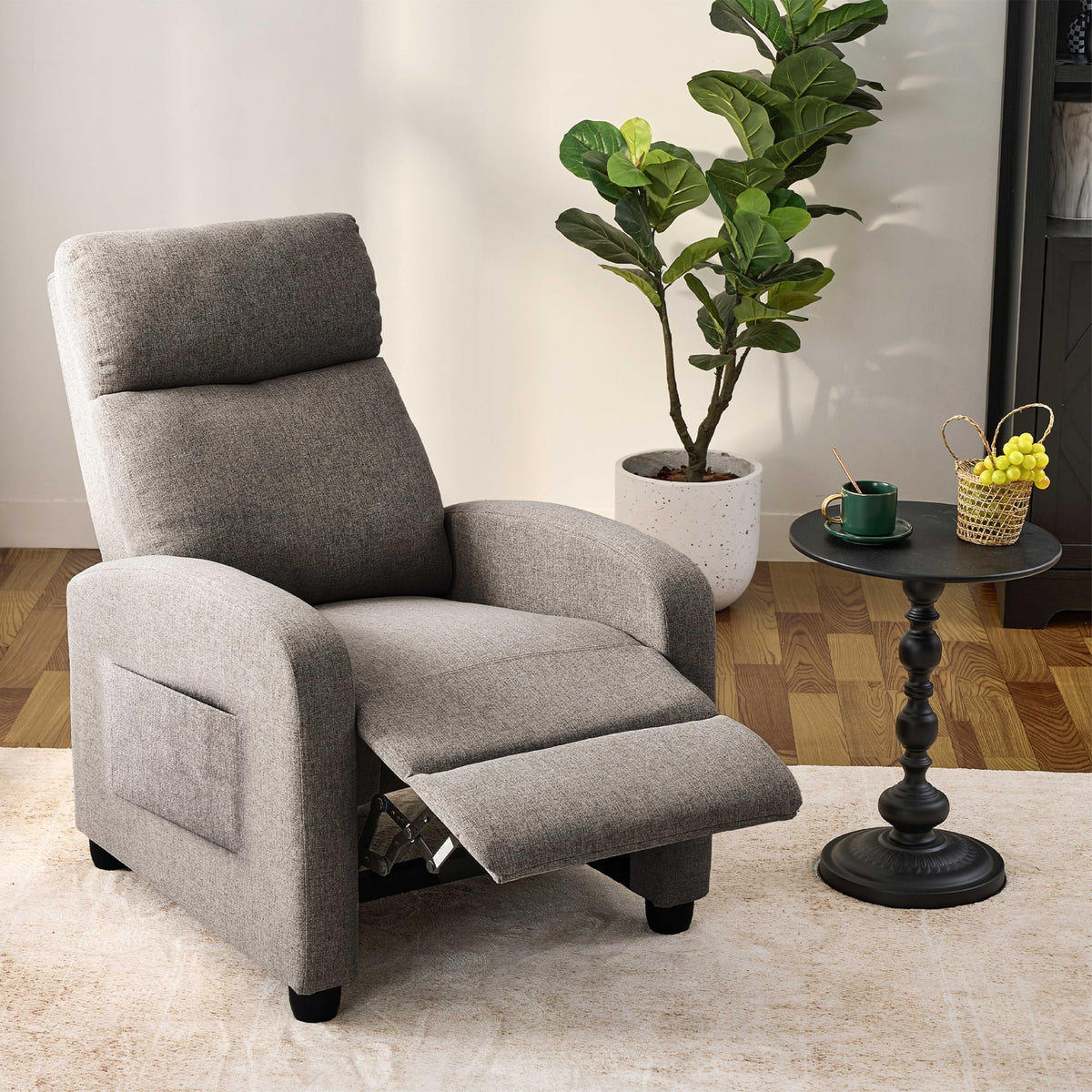 zzlay Recliner Chair for Living Room, Modern Adjustable Home Theater