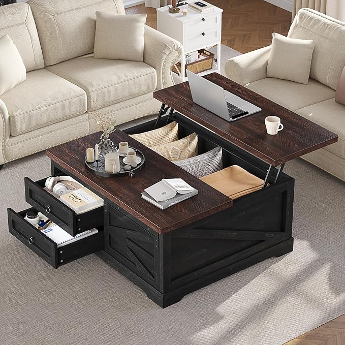 Lift Top Coffee Table with Storage