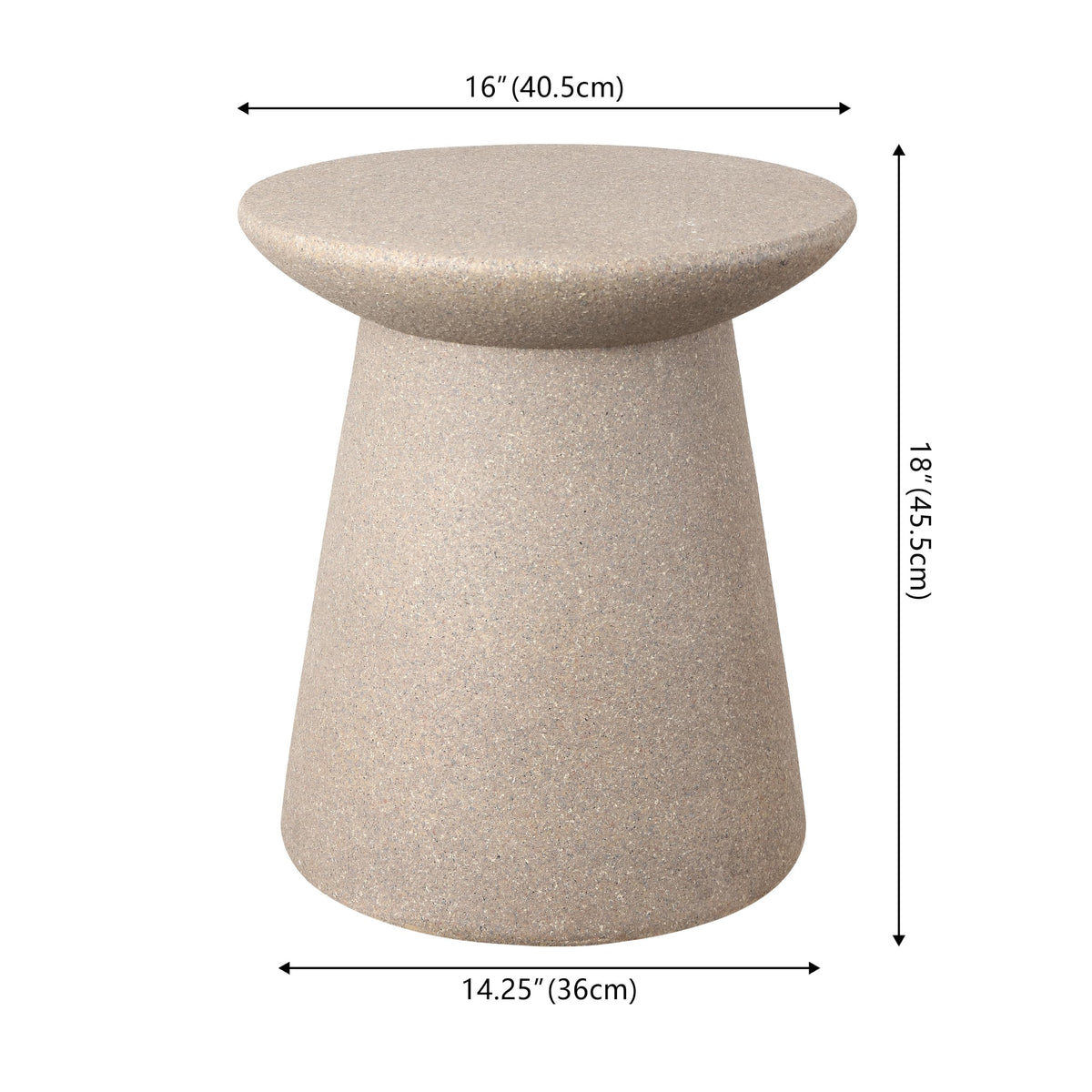 Round Indoor Outdoor Side Table