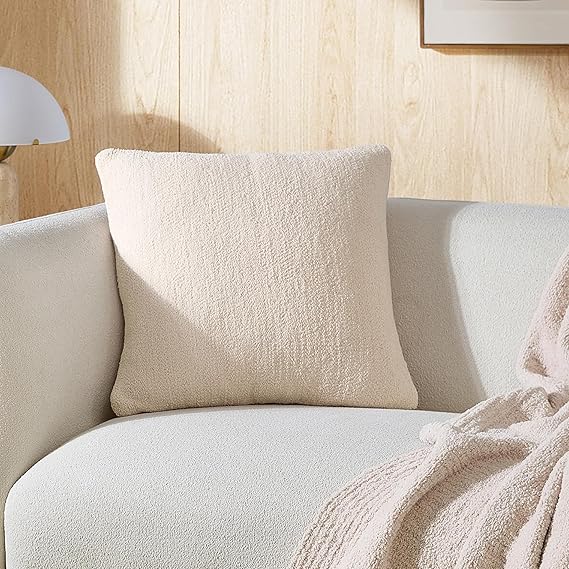 Snug Memory Foam Throw Pillow with Washable Cover