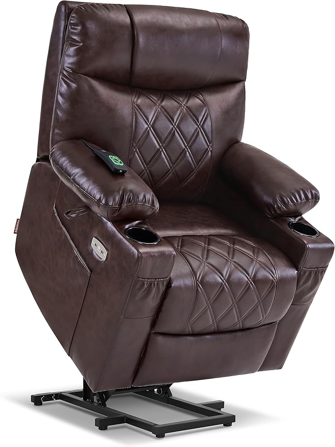 Power Lift Recliner Chair with Massage & Dual Heating