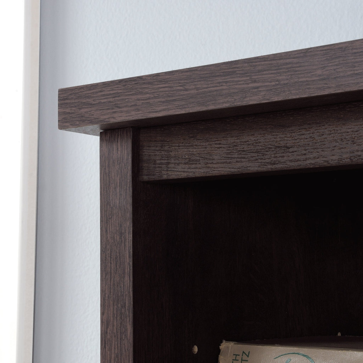 Coffee Oak Office Hutch